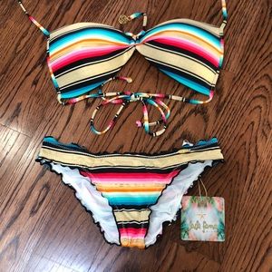 Luli Fama Miami Multicolor Designer Bikini